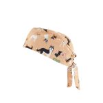 Unisex Printed Scrub Cap