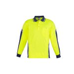 Mens Hi Vis Squad L/S Polo