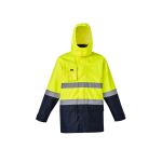 Mens Hi Vis Basic 4 in 1 Waterproof Jacket