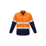 Mens Hi Vis Cotton Drill Jacket