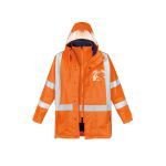 Mens Hi Vis X Back 4 In 1 Waterproof Jacket