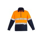 Mens Hi Vis Polar Fleece Pullover - Hoop Taped