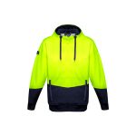 Unisex Hi Vis Textured Jacquard Hoodie
