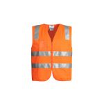 Unisex Hi Vis Zip Vest