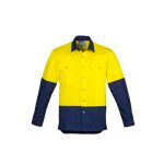 Mens Hi Vis Industrial L/S Shirt