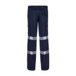 Ladies Mid Weight Cotton Cargo Work Pant With Bio-Motion Tape