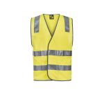 Unisex Hi Vis Safety Vest With Shoulder Pattern Reflective Tape