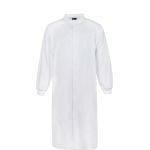 Food Industry L/S Long Dustcoat With Mandarin Collar