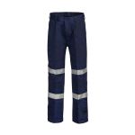 Classic Pleat Cotton Work Pant With Bio-Motion Tape