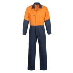 Hi Vis Two Tone Poly/Cotton Coveralls