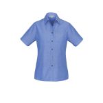 Wrinkle Free Chambray Womens S/S Shirt