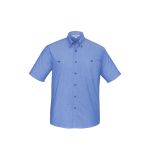 Wrinkle Free Chambray Mens S/S Shirt