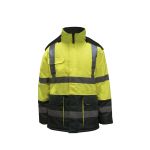 Two Tone Freezer Jacket With Reflective Tape