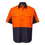 Hivis Lightweight Ripstop S/S Vented Shirt