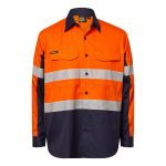 Hivis Lightweight Ripstop L/S Vented Shirt W/Tape