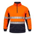 Ridge Hi Vis Half Zip Pullover With Tape