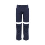 Mens Orange Flame Traditional Style Taped Work Pant