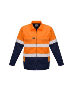 Mens Hi Vis Cotton Drill Jacket
