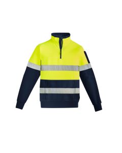Unisex Hi Vis 1/4 Zip Pullover - Hoop Taped
