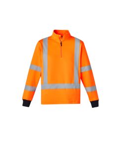Unisex Hi Vis X Back Rail Jumper