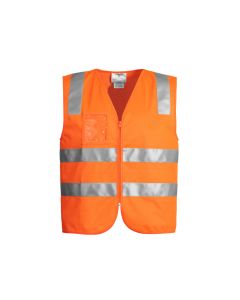 Unisex Hi Vis Zip Vest
