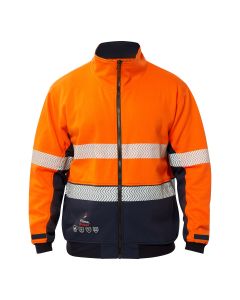 HRC2 FR Zipfront Fleece Jumper With FR Tape
