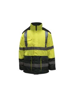 Two Tone Freezer Jacket With Reflective Tape