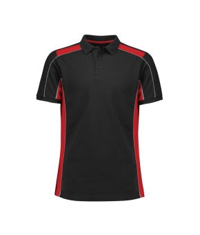 Unisex Grid Short Sleeve Polo