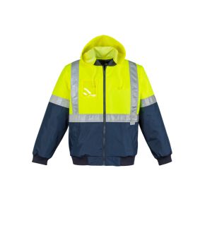 Mens Hi Vis Quilted Flying Jacket