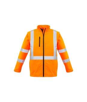 Unisex Hi Vis X Back 2 In 1 Softshell Jacket