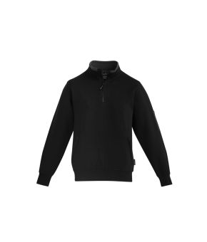 Unisex 1/4 Zip Brushed Fleece Pullover