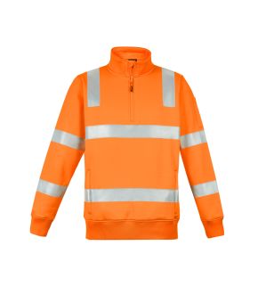Unisex Hi Vis Vic Rail 1/4 Zip Pullover