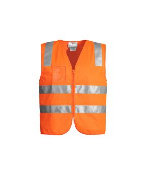 Unisex Hi Vis Zip Vest