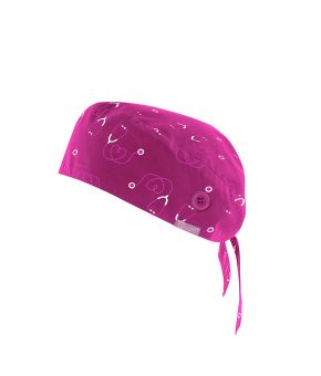 Printed Unisex Scrub Cap