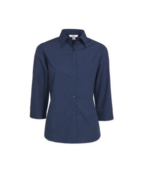 Micro Check Womens ¾/S Shirt