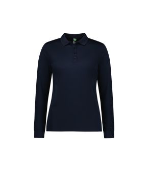 Womens Action Long Sleeve Polo