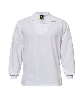 Food Industry Jac Shirt - Long Sleeve with Knit Rib Cuff & Modesty Insert